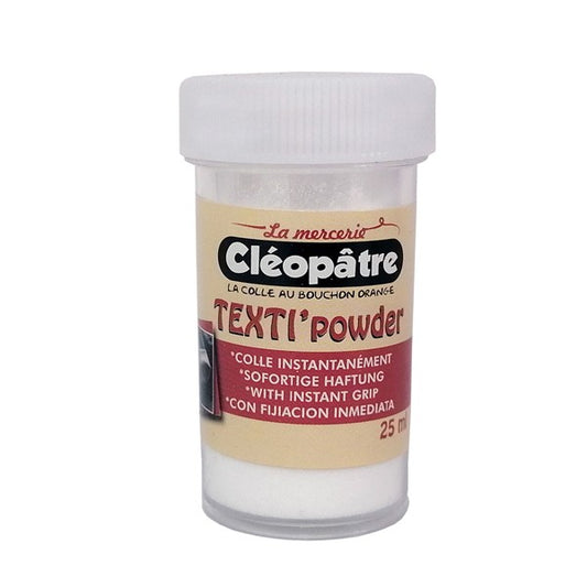 Fabric Glue Powder Cleopatre 25ml Code TEX3-25