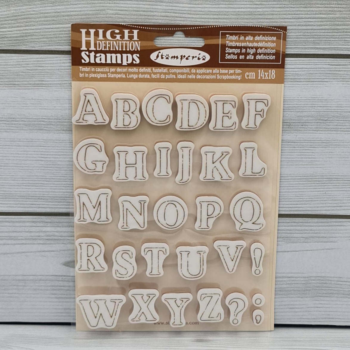 HD stamp Stamperia Alphabeto Code WTKCC159