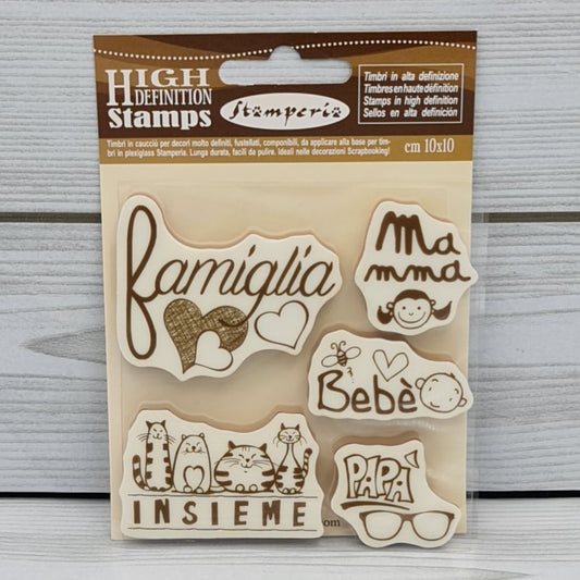 HD stamp Stamperia Family